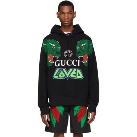 gucci loved tiger hoodie|Gucci tiger sunglasses.